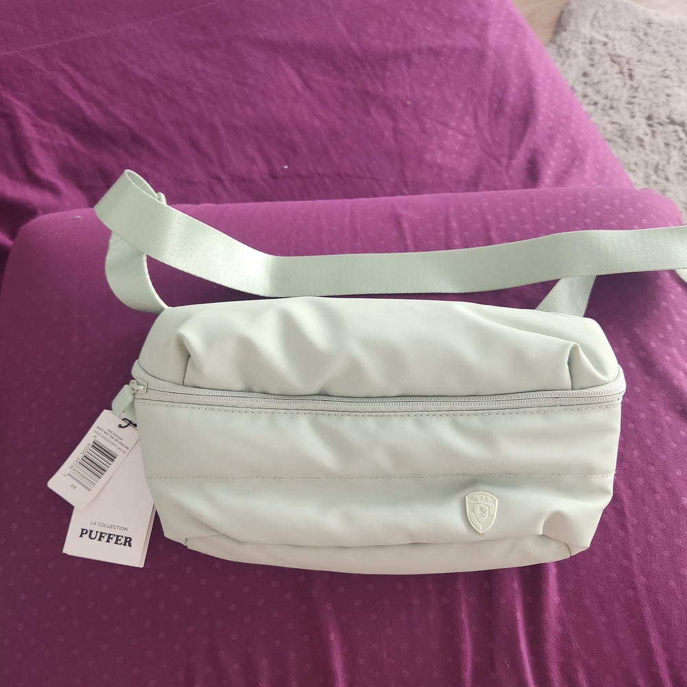 Heys Mint Green Crossbody Bag